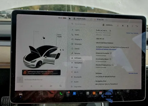 2018 Tesla Model 3 from USA, damaged, VIN 5YJ3E1EB4JF094854